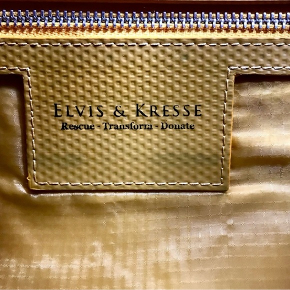 Elvis & Kresse Fire and Hide Large Post Travel Bag - Picture 9 of 9
